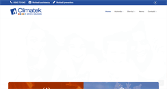 Desktop Screenshot of climateksrl.it